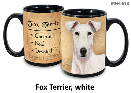 Fox Terrier (Smooth) White Mug Cup