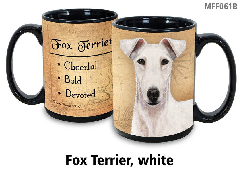 Fox Terrier (Smooth) White Mug Cup