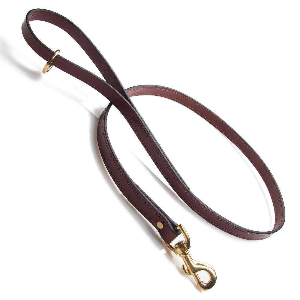 Leather Snap Leash -  3/4