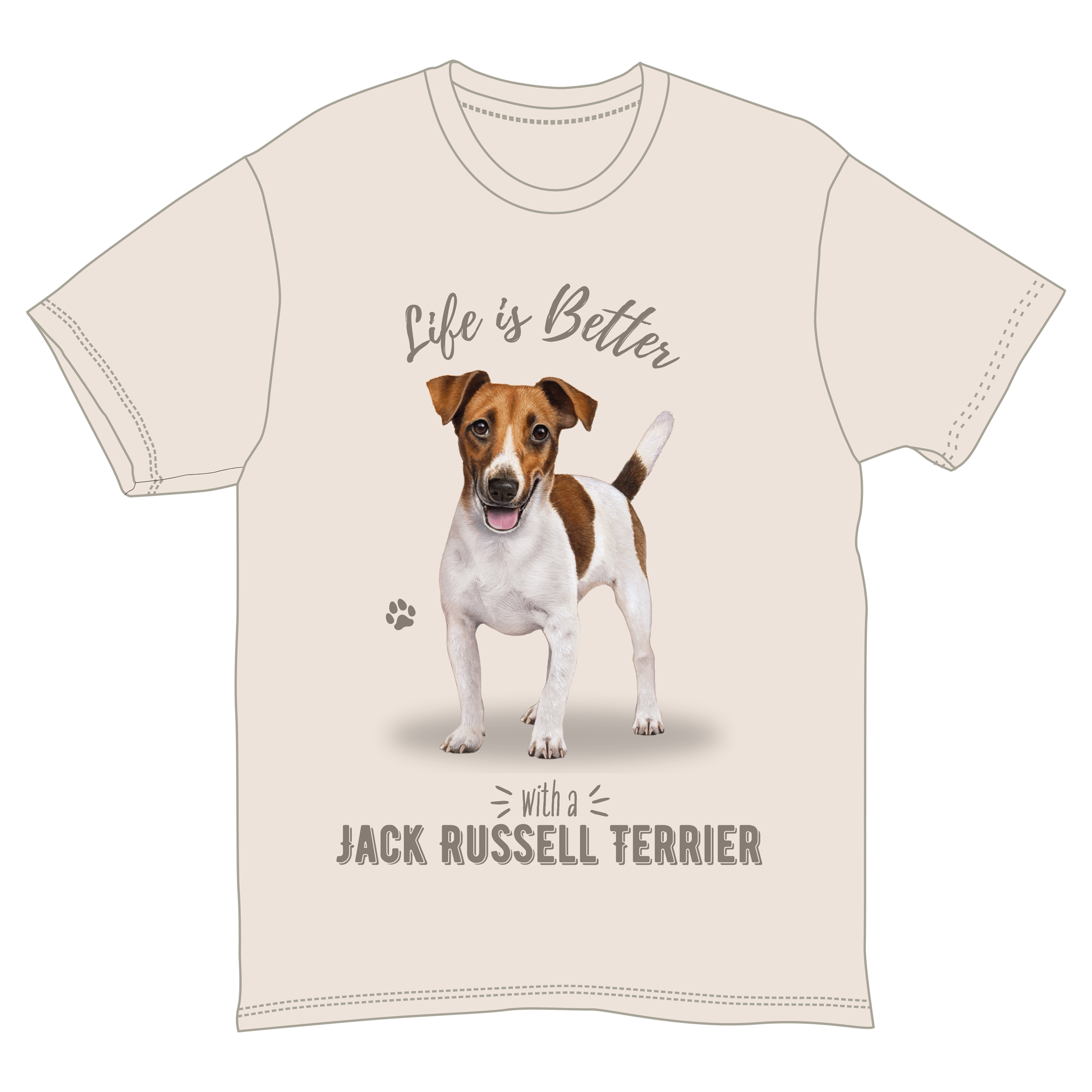 Jack Russell Terrier Dog Tee Shirt Unisex