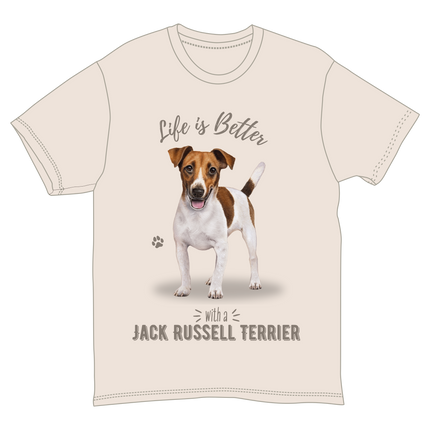 Jack Russell Terrier Dog Tee Shirt Unisex