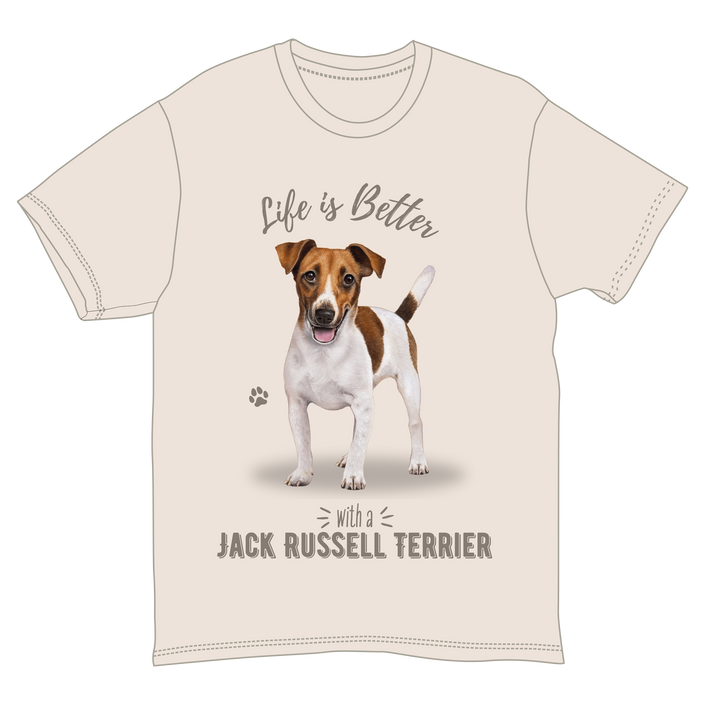Jack Russell Terrier Dog Tee Shirt Unisex