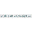 Dog Not Spoiled Dots - Talking Sticks