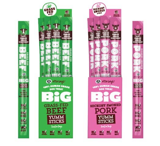Etta Says! BIG Pork Yumm Sticks Dog Chew