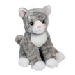 Gray Cat Soft Plush Cat Stuffed Animal 