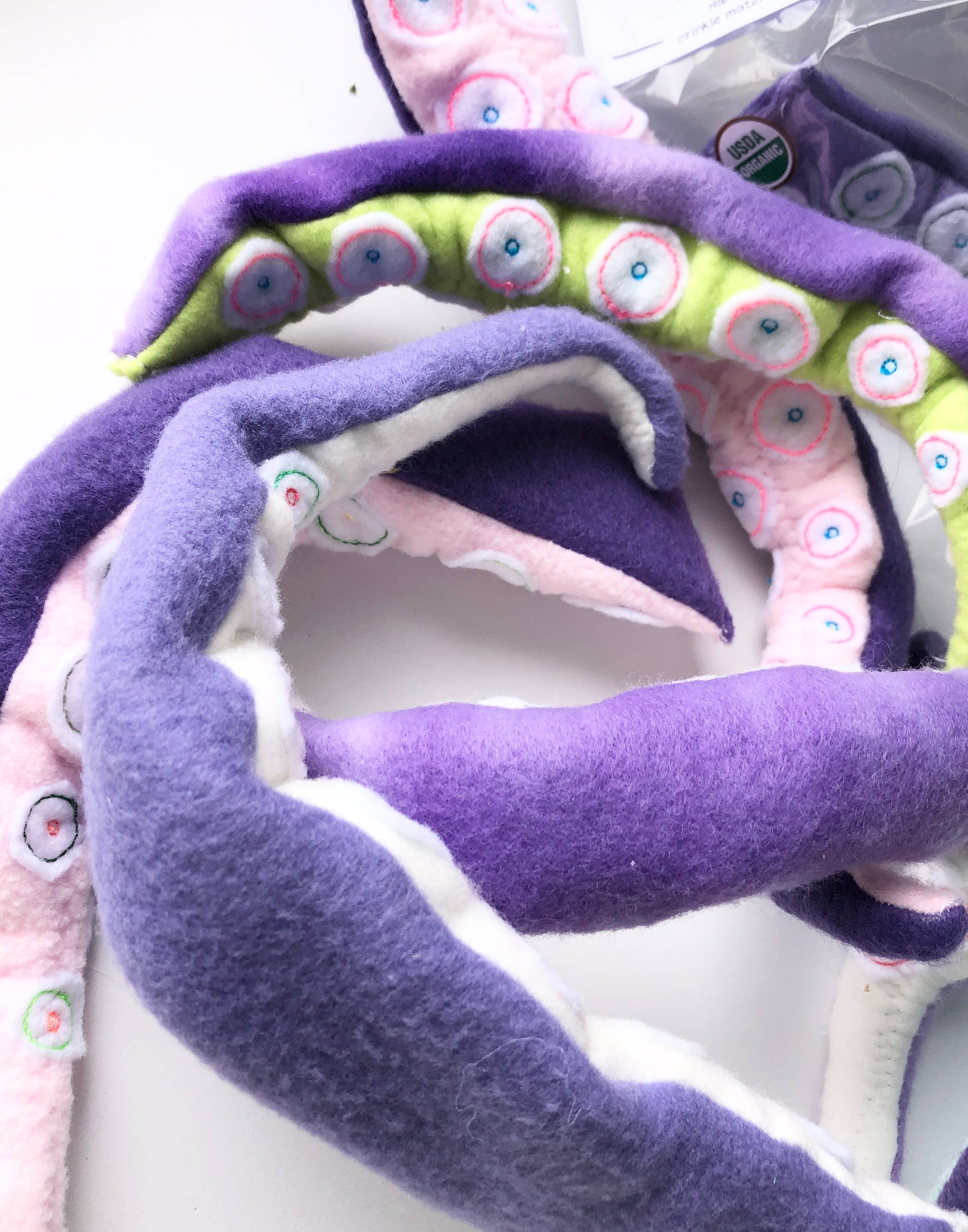 Cat Toy Tentacle Catnip Kraken Plush Toy