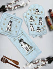 Husky, oven mitt set
