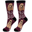 Cocker Spaniel Dog Socks Unisex