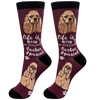 Cocker Spaniel Dog Socks Unisex