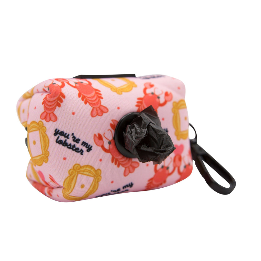 Dog Waste Bag Holder Friends Lobster With Clasp