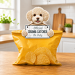 Poodle White Chip Clip