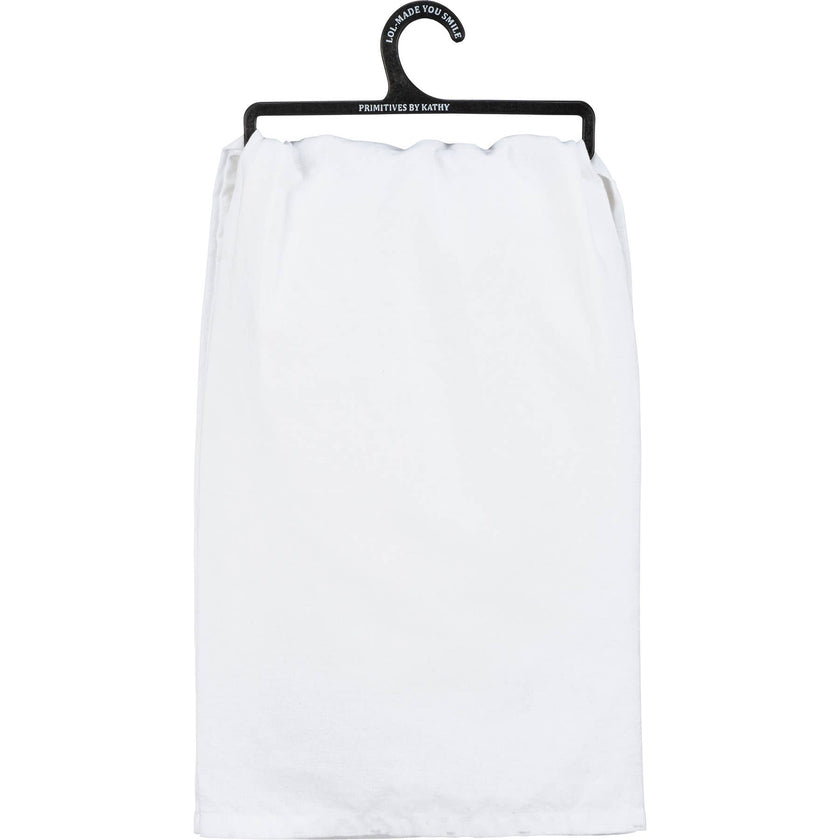 Not Dog Hair It's Rescue Glitter Kitchen Towel
