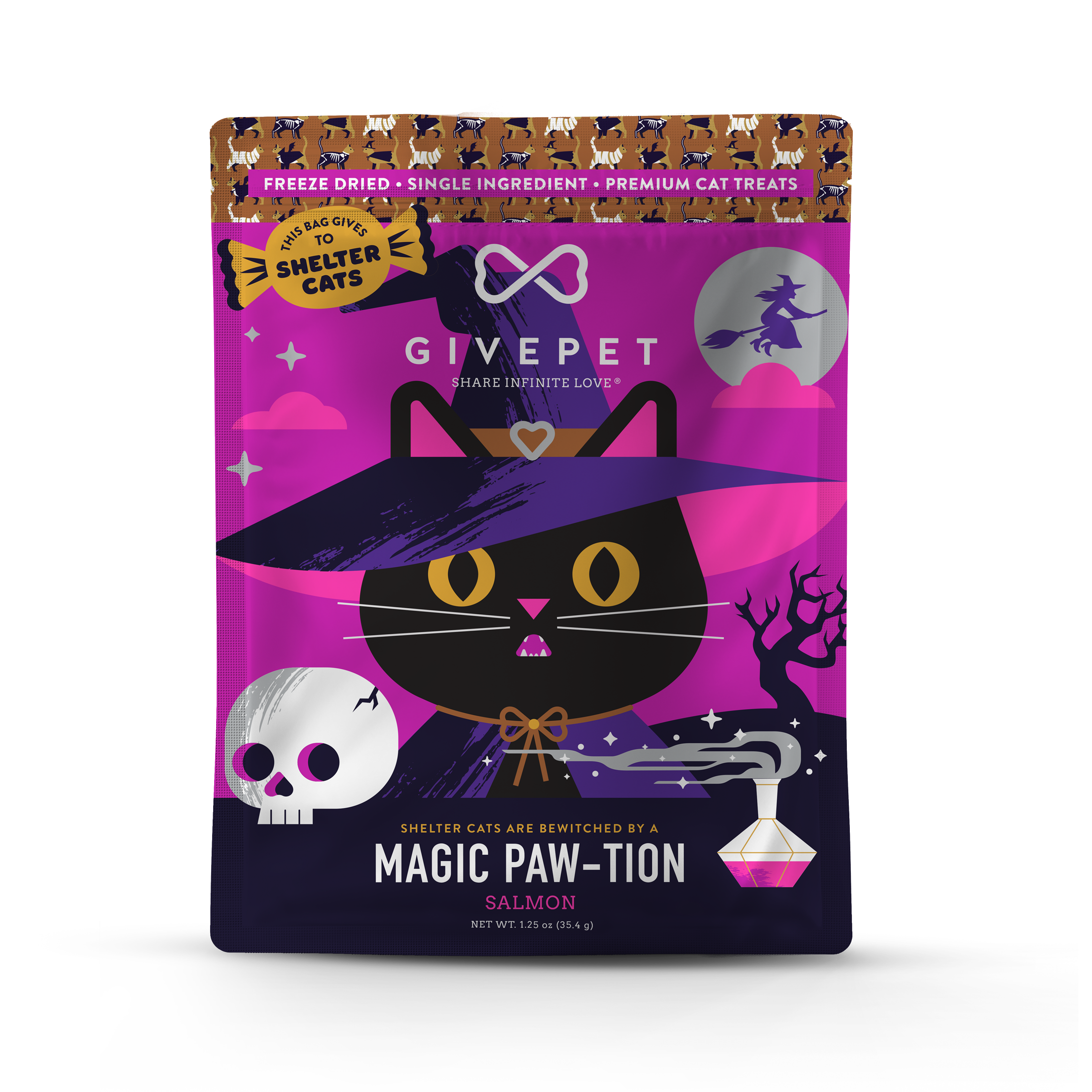 GivePet Magic Paw-tion Freeze-Dried Cat Treats