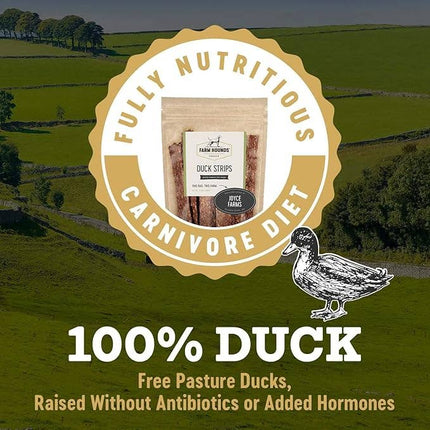 Duck Strips - All-Natural Dog Treats- 4.5 oz