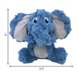 KONG® Scrumplez Elephant Dog Plush Toy Medium