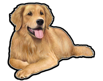 Golden Retriever  - Vinyl Sticker