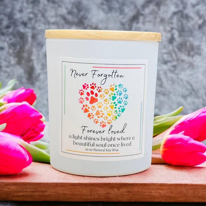 Pet Sympathy candle - Beautiful Soul