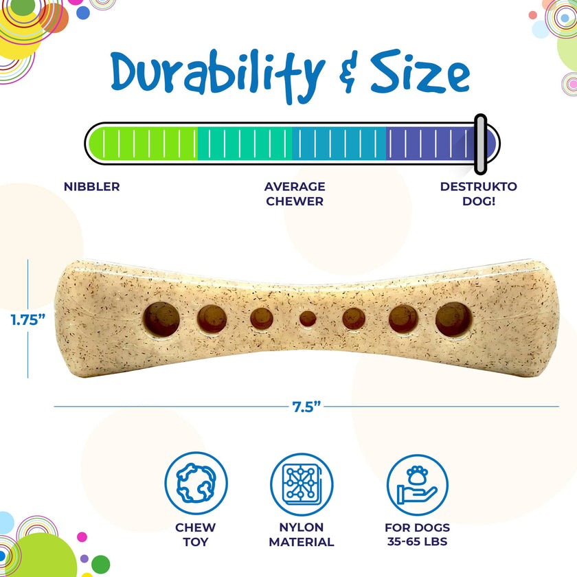 SP Ultra Bone Durable Nylon Dog Chew Toy for Aggressive Chewers