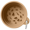 Travel Slow Feeder Dog Bowl with Non-Slip Suction Bottom