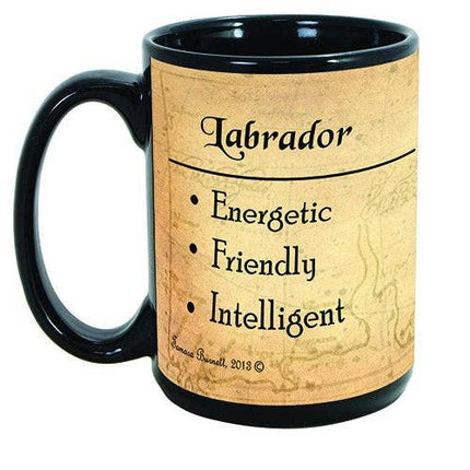 Labrador Black English Mug Coffee Cup