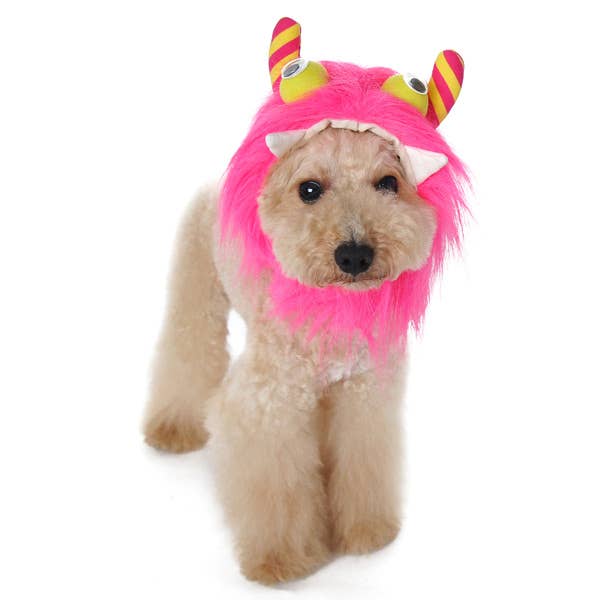 Furry Monster Dog or Cat Costume Hat