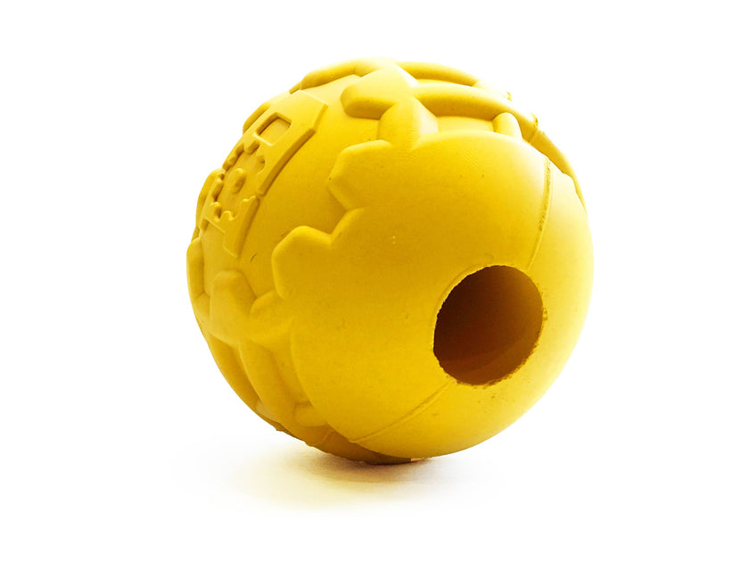 SP ID Ball - Chew Toy - Retrieving Toy - Large - Yellow