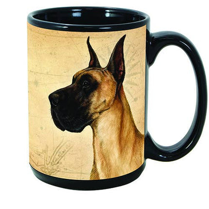 Great Dane Fawn Cropped Mug Coffee Cup