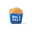 Dog Toy Burger Mcdoggle's Mac Stax Plush Toy