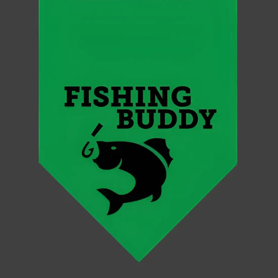 Fishing Buddy Dog Bandana