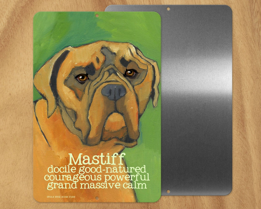 Mastiff -UD Metal Sign