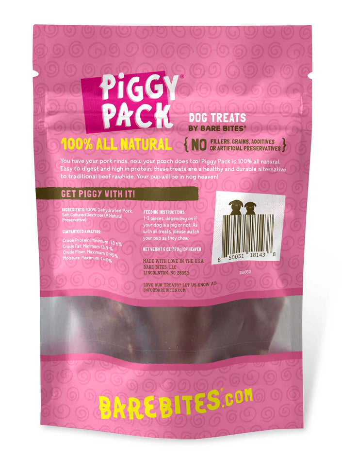 6 oz Piggy Pack Dog Treats