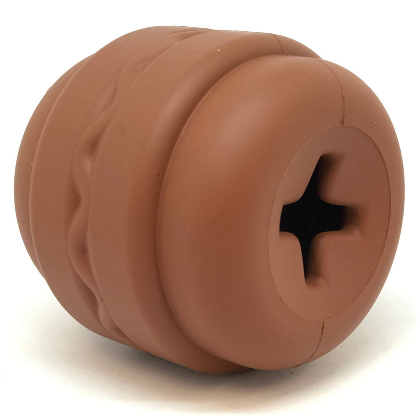 SP MKB Bacon Double Cheeseburger - Dog Chew Toy - Large