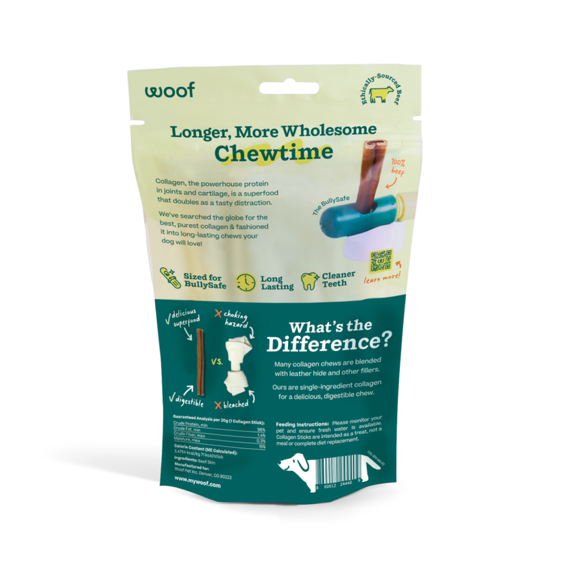 Dog Treat BullySafe Chews Pure Collagen Treat