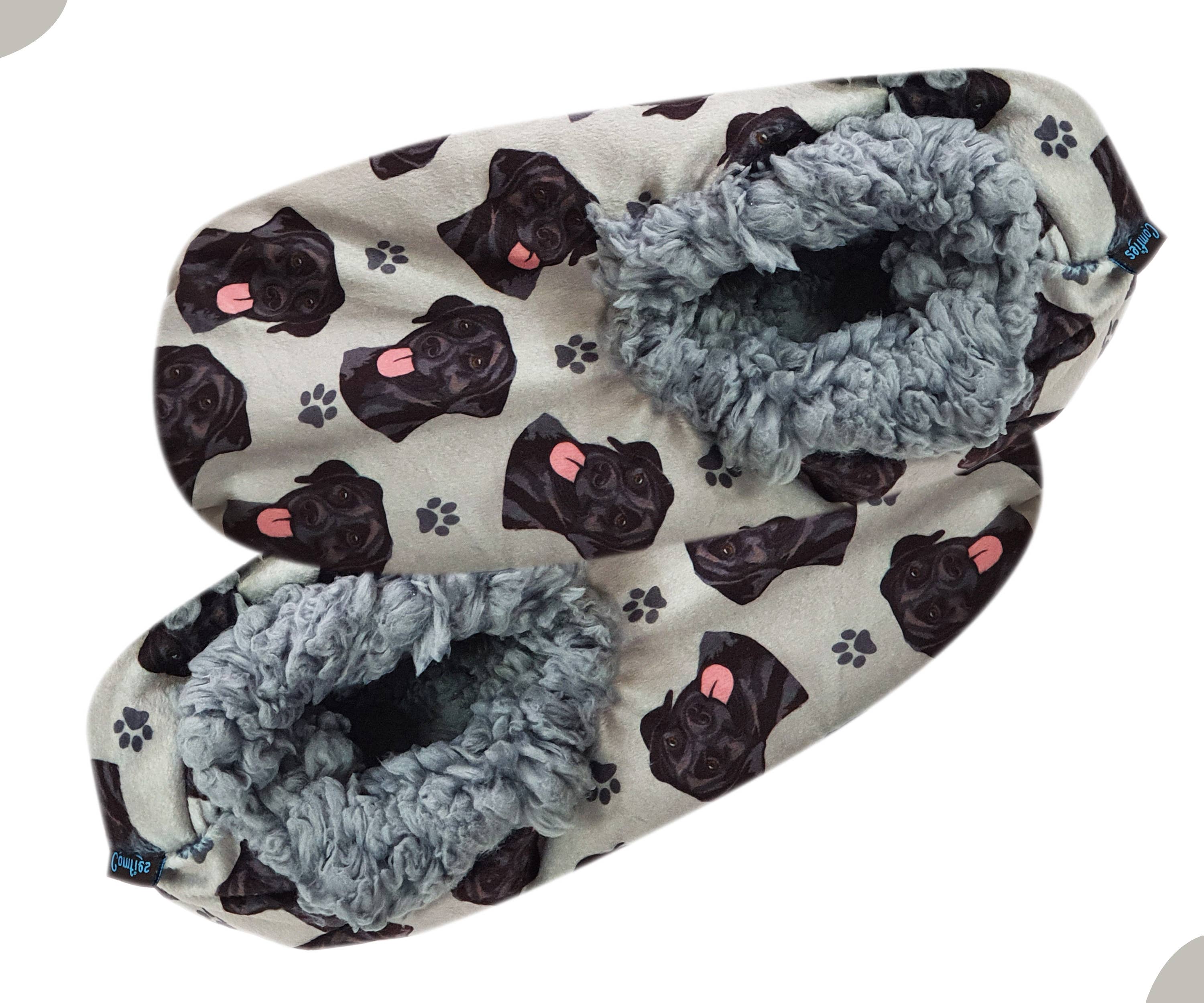 Labrador, Black Slippers