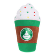 BARK Holiday Jitter All The Way Latte Christmas Plush Dog Toy