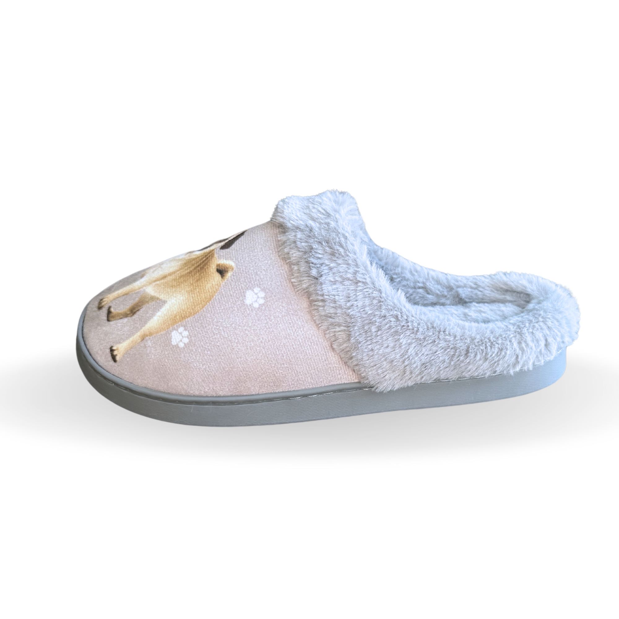 Pug Dog Pet Lovers Comfy Snuggs Slippers