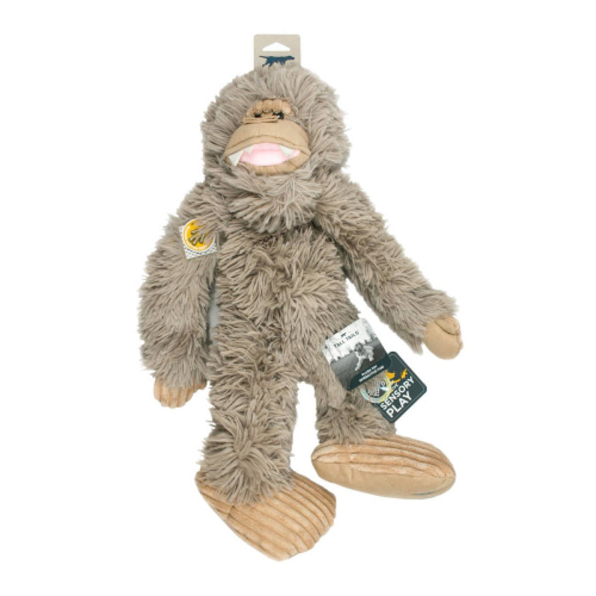 Dog Toy Big Foot Stuffless with Squeaker Rope Toy
