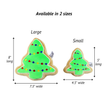 Christmas Tree Sugar Cookie Plush Dog Toy