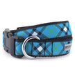 Bias Plaid Dog Collar