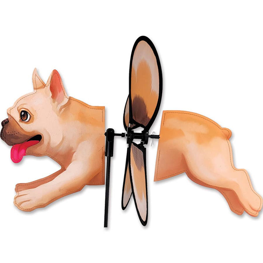 French Bulldog Fawn Garden Yard Spinner