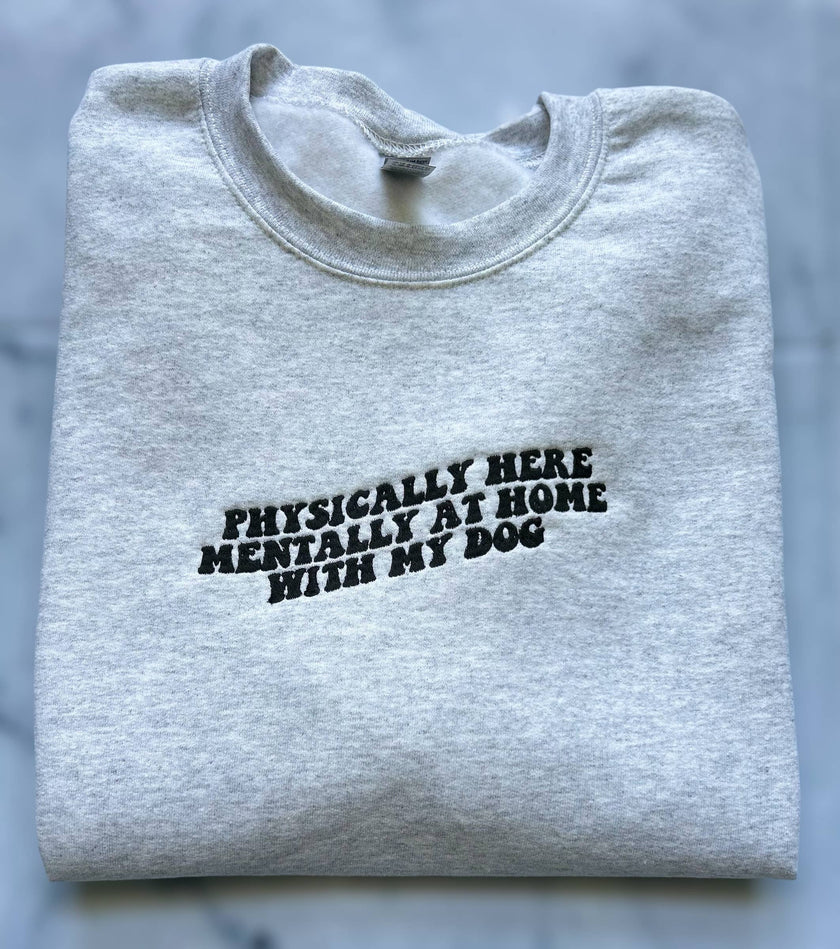 Crewneck Embroidered 
