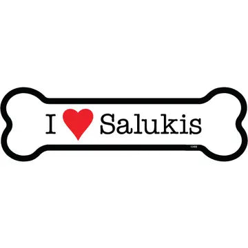 Saluki - Bone Shaped Magnet