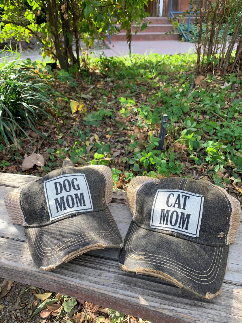 Cat Mom Trucker Hat Baseball Cap