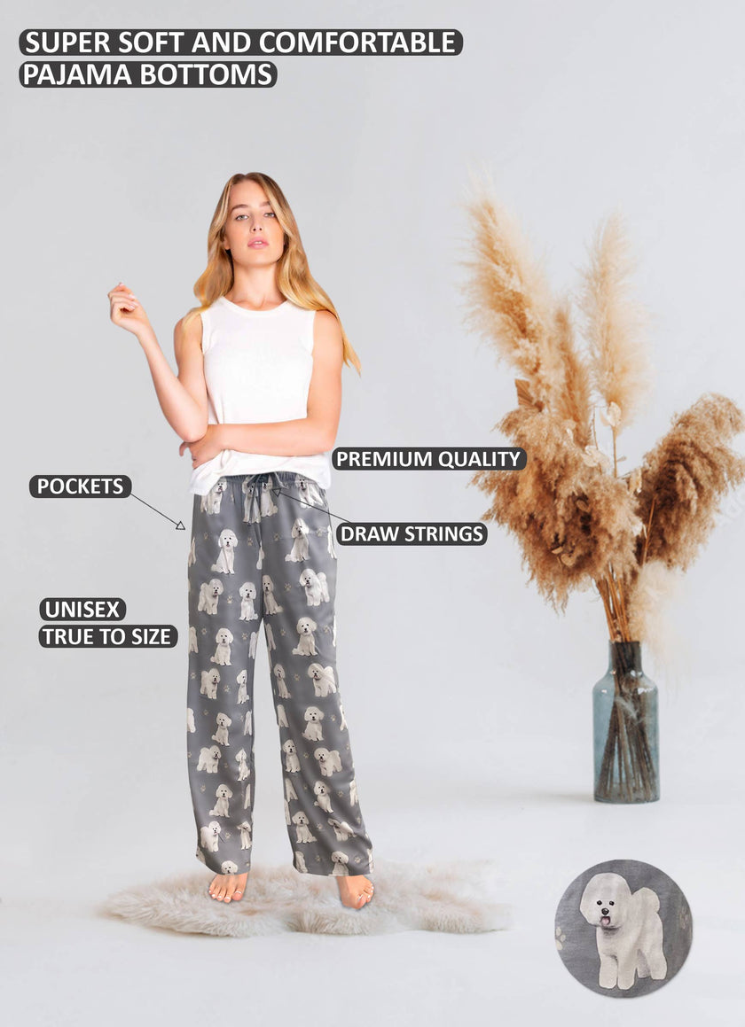 Bichon Frise Pajama Bottoms