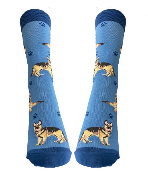 German Shepherd Dog Socks- Unisex