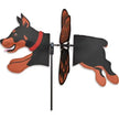 Doberman Garden Yard Spinner