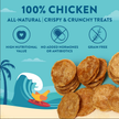 Single-ingredient Just Chicken Chips - 8oz