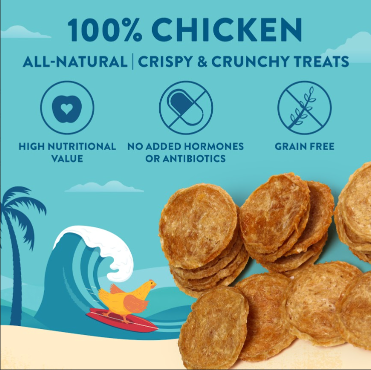 Single-ingredient Just Chicken Chips - 8oz