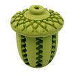 Dog Toy Green Acorn Natural Rubber Toy