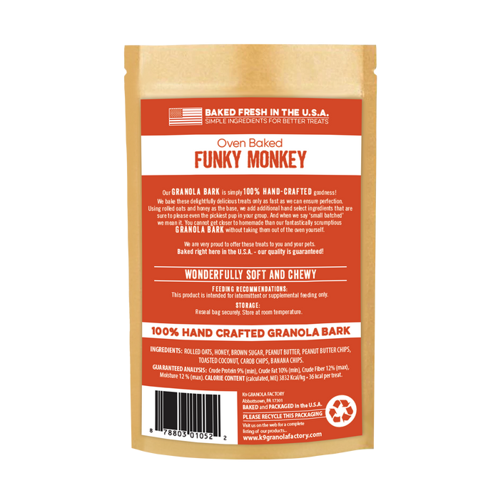 Granola BARK Funky Monkey 10oz